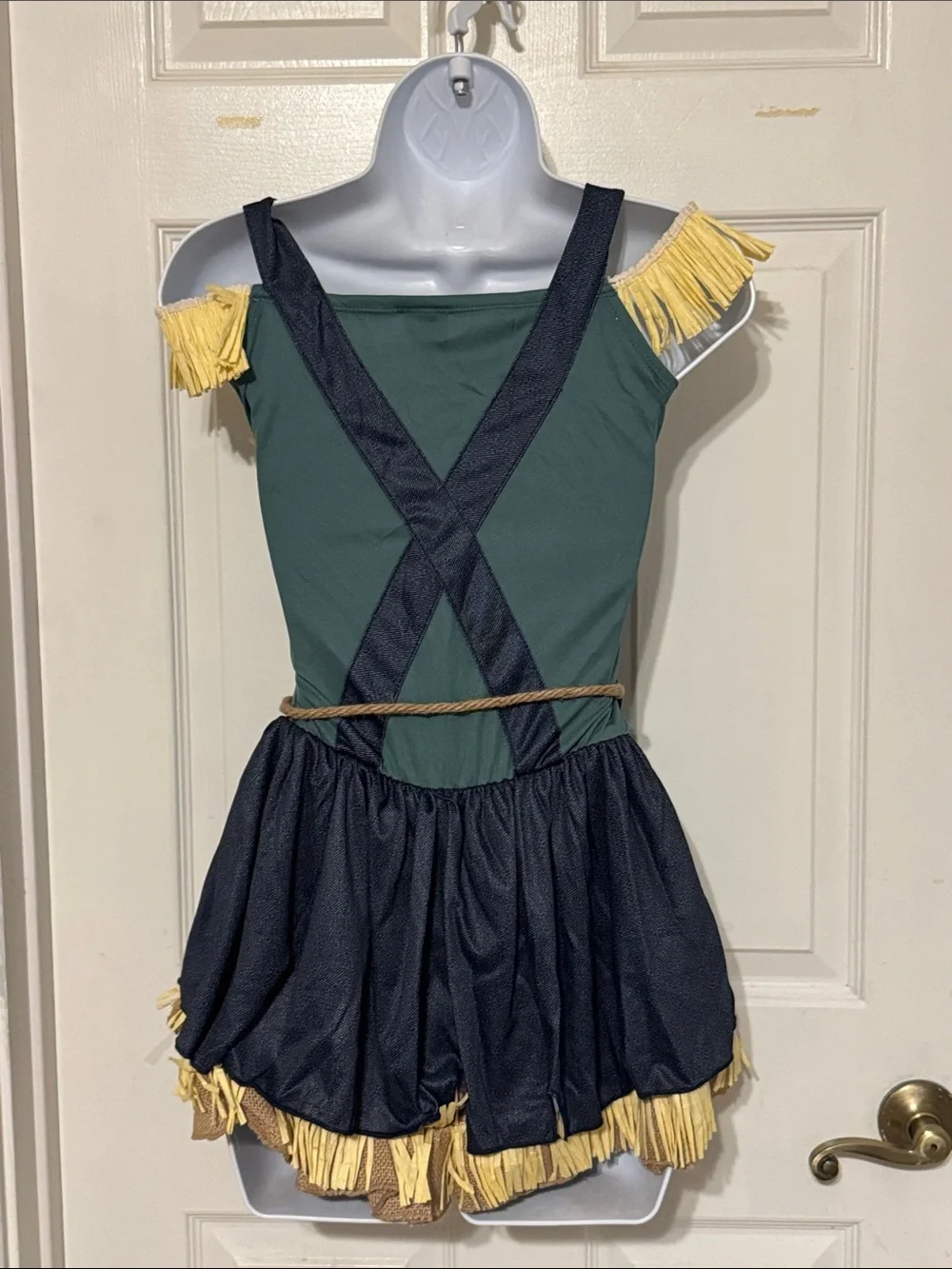Scarecrow from Wizard of Oz Child costume, Large